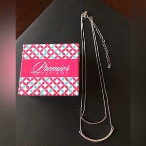 Premier Designs “Silver Ice” necklace